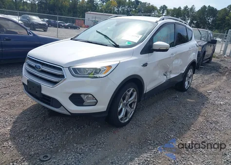 2017 Ford Escape Titanium from USA, damaged, VIN 1FMCU9JD5HUA86400